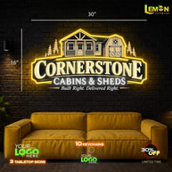 CORNERSTONE | LED NEON SIGN