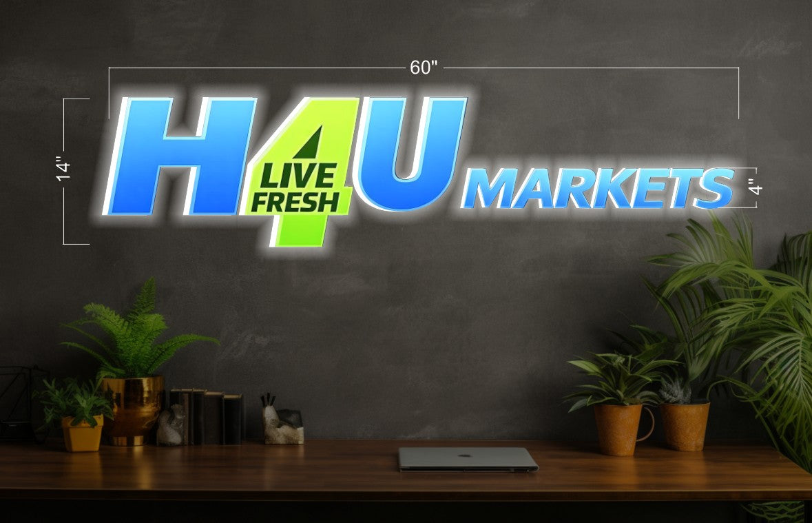 H4U MARKETS SIGN