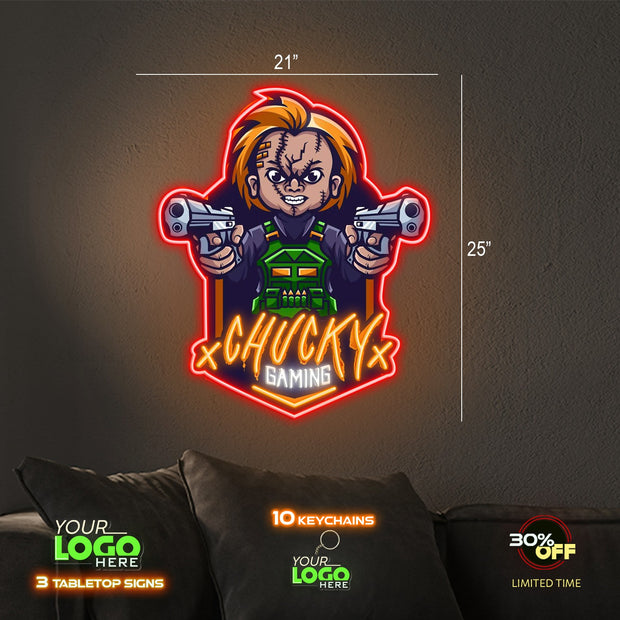 Chucky Gaming | LED SIGN