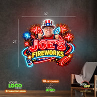 JOE'S FIREWORKS | LED NEON SIGN