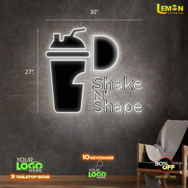 Shake N’ Shape | LED NEON SIGN