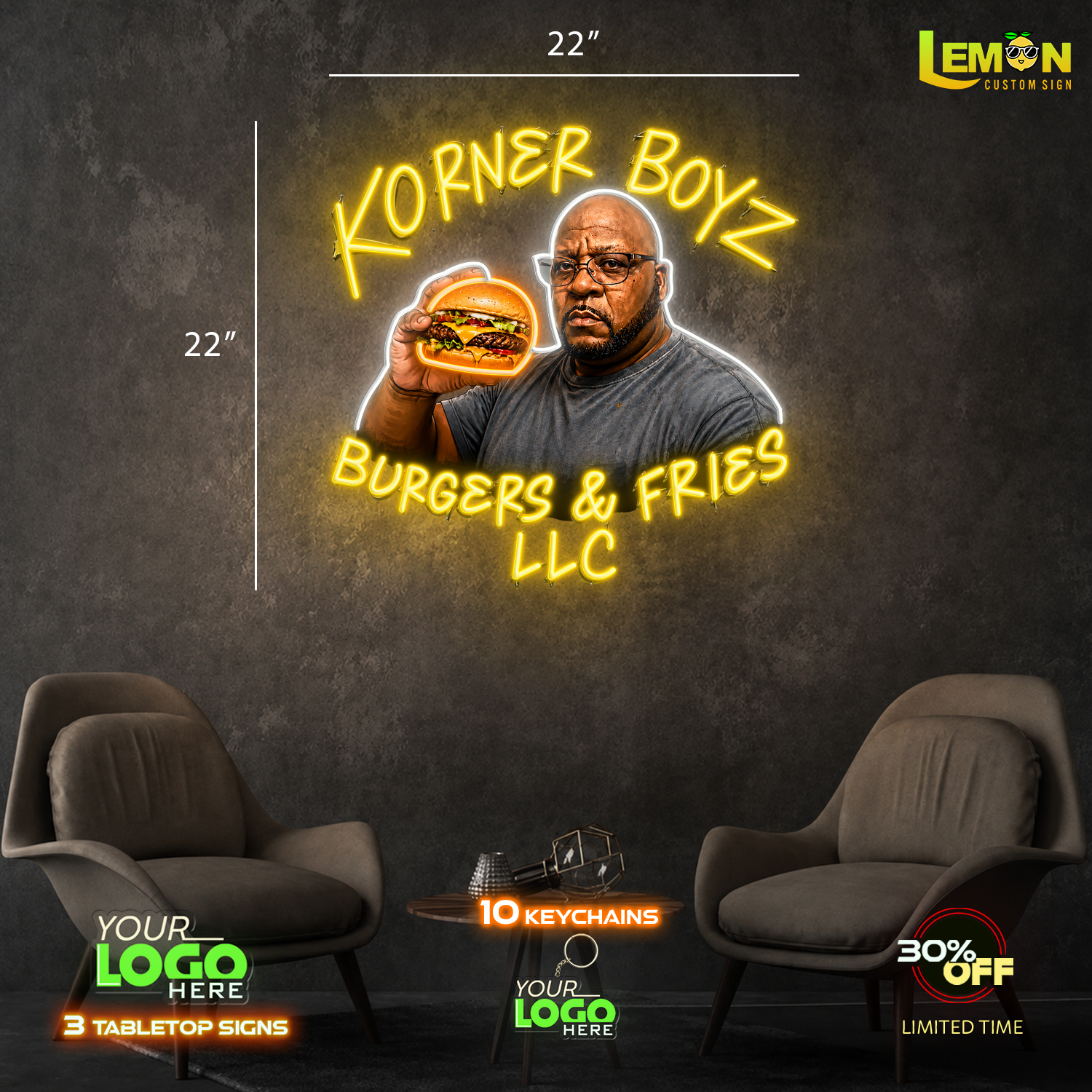 KORNER BOYZ | LED NEON SIGN