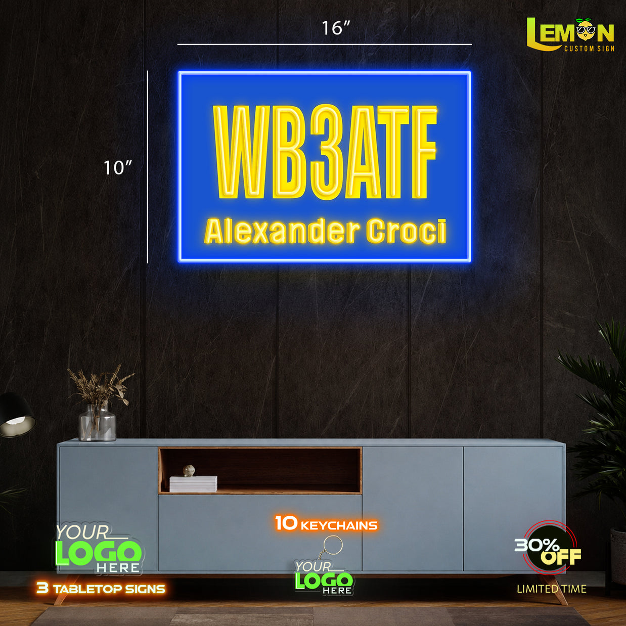 Alexander Croci | LED NEON SIGN (2 SIGNS)