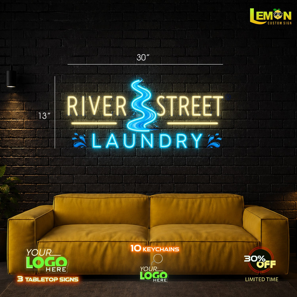 River Street Laundry | LED NEON SIGN