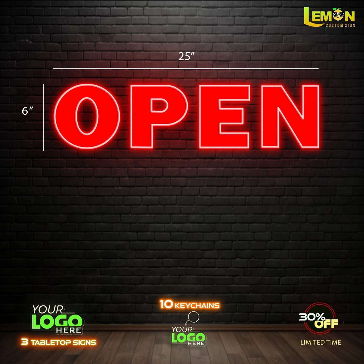 OPEN | LED NEON SIGN