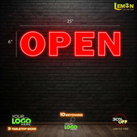 OPEN | LED NEON SIGN