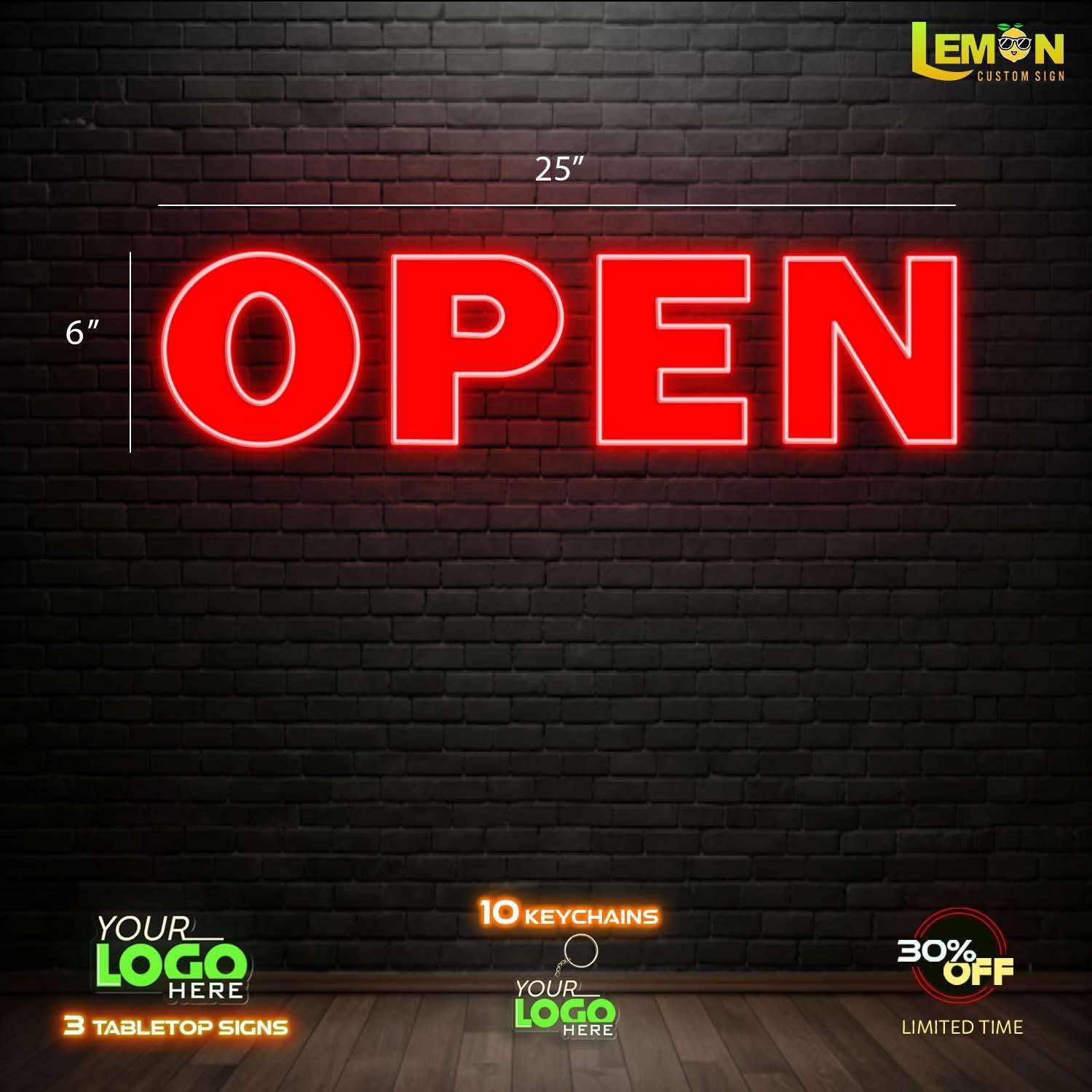 OPEN | LED NEON SIGN