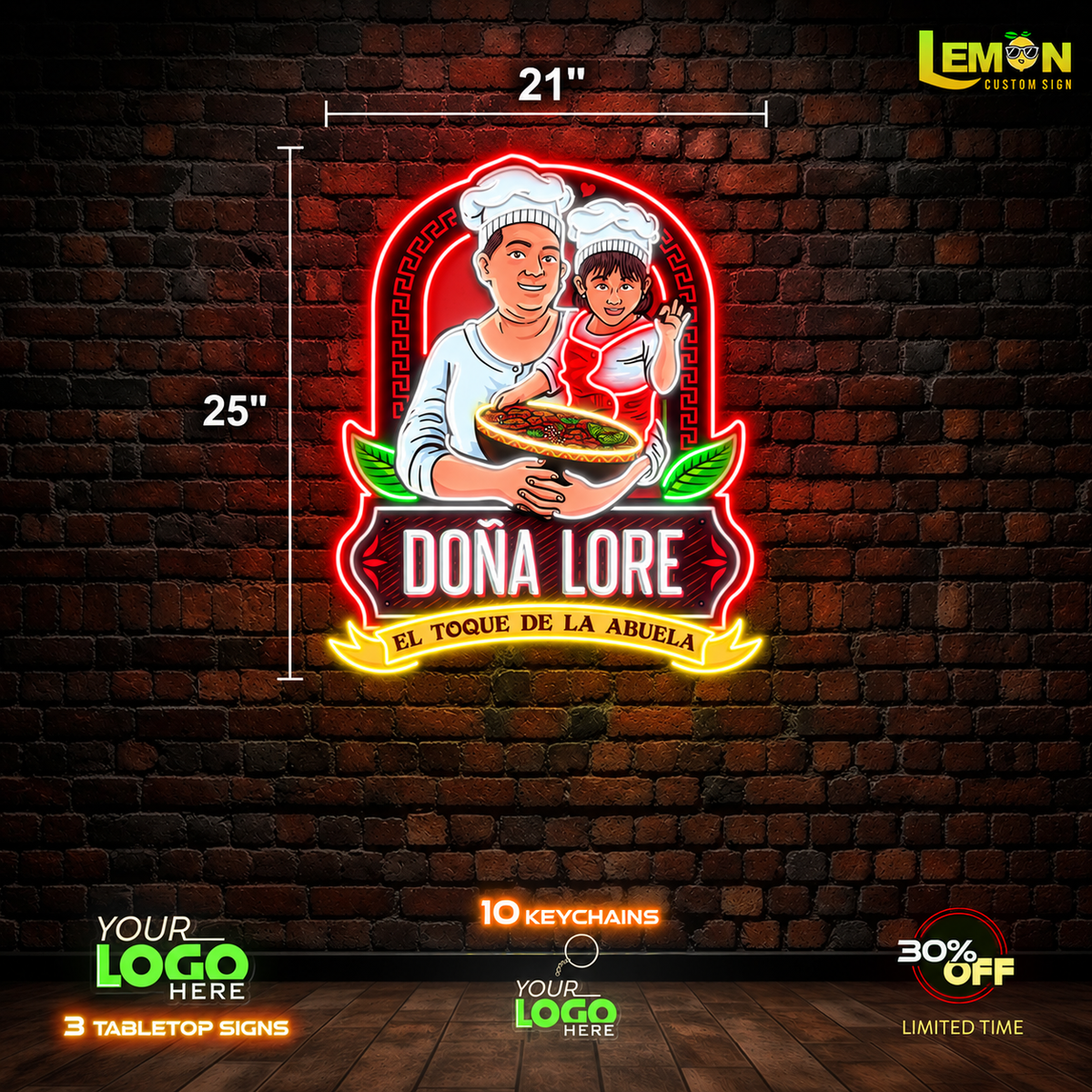 DONA LORE | LED NEON SIGN