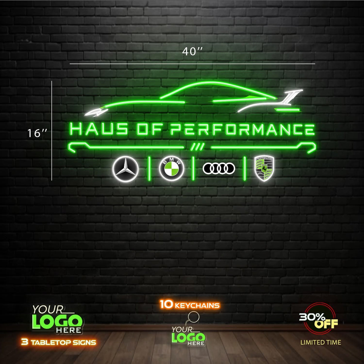 ShopiCar | LED NEON SIGN (4 SIGNS)