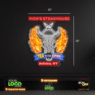 Rick's Steakhouse | LED NEON SIGN