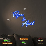 Ryan & April; Dukes Dynasty!; Scorpio's | LED NEON SIGN (3 SIGNS)