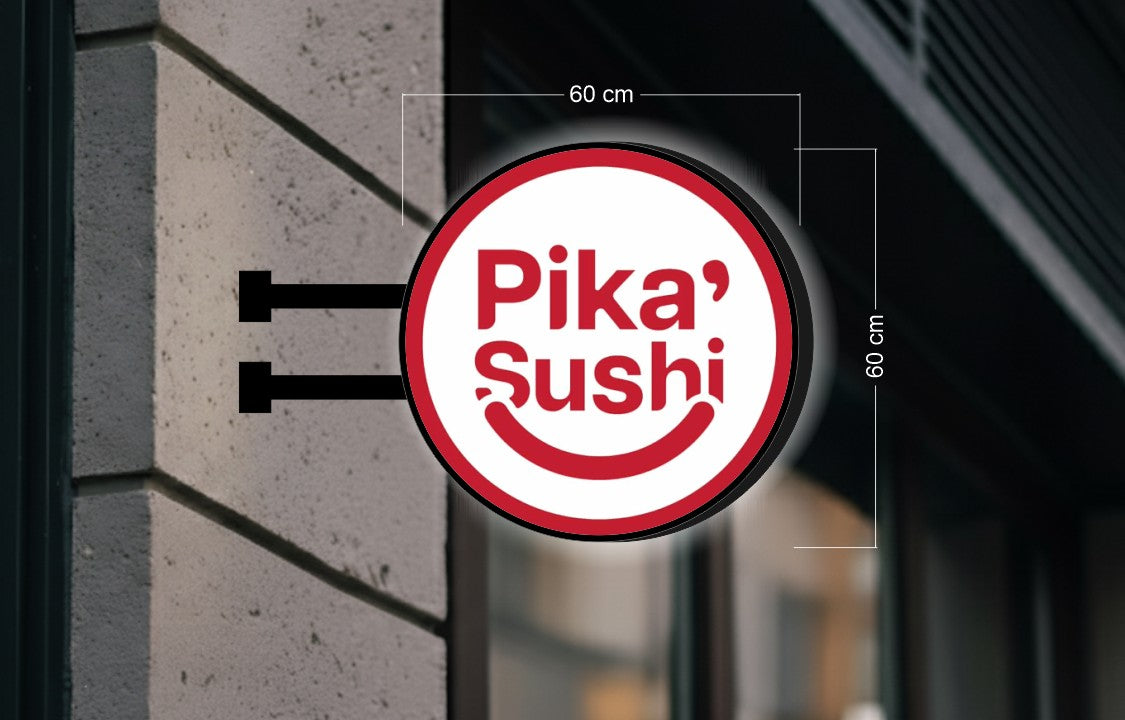 Pika Sushi | ILLUMINATED BLADE SIGN