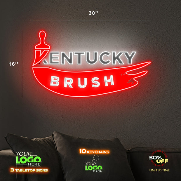 KENTUCKY BRUSH | LED NEON SIGN