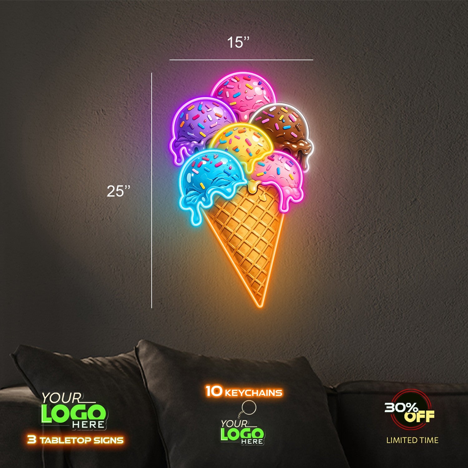 LA JAROCHITA | LED NEON SIGN ( 4 Signs)