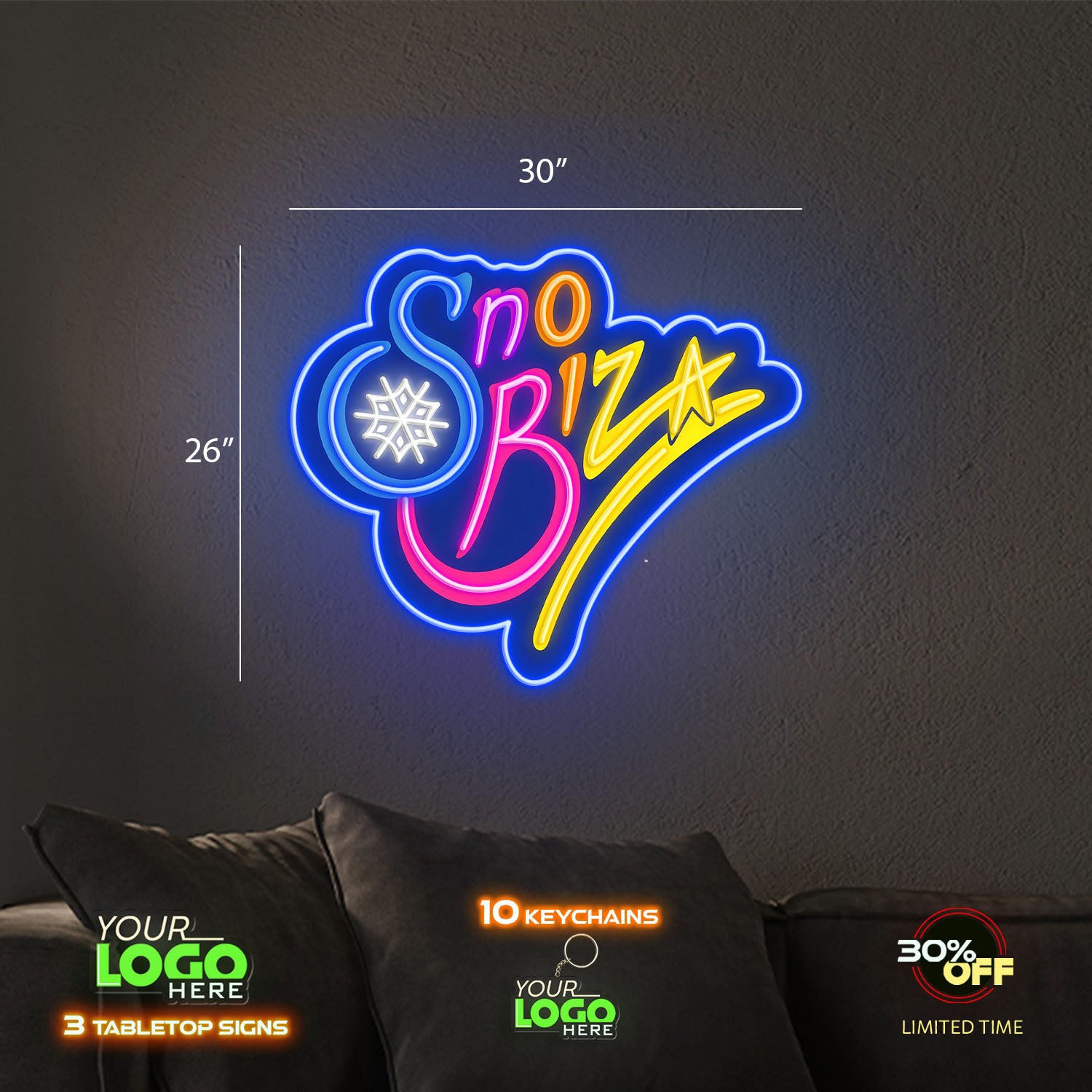 Sno Biz| LED NEON SIGN