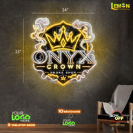 ONYX CROWN | LED NEON SIGN
