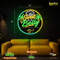 SWEET BELLY | LED NEON SIGN (2 SIGNS)