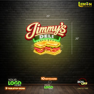 JIMMY’S DELI| LED NEON SIGN