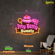 ITTY BITTY | LED NEON SIGN