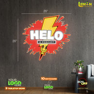 HELLO O PODCAST | LED NEON SIGN