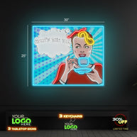 HERE'S THE TEE| LED NEON SIGN