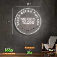 TACOS ESTILO TIJUANA | LED NEON SIGN