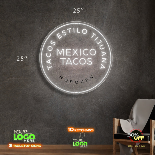 TACOS ESTILO TIJUANA | LED NEON SIGN