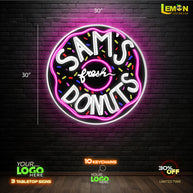 SAM'S DONUTS | LED NEON SIGN
