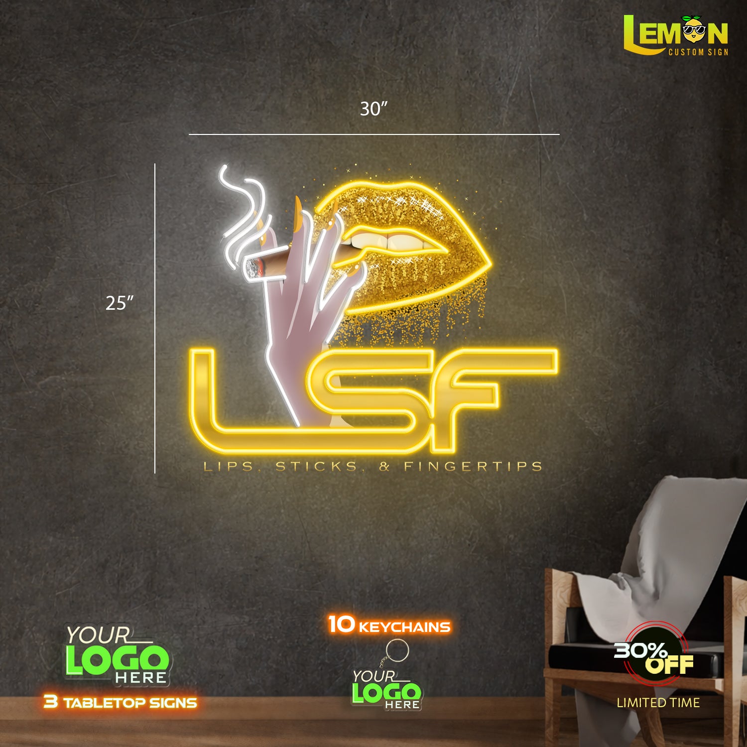 LSF | LED NEON SIGN (30x25