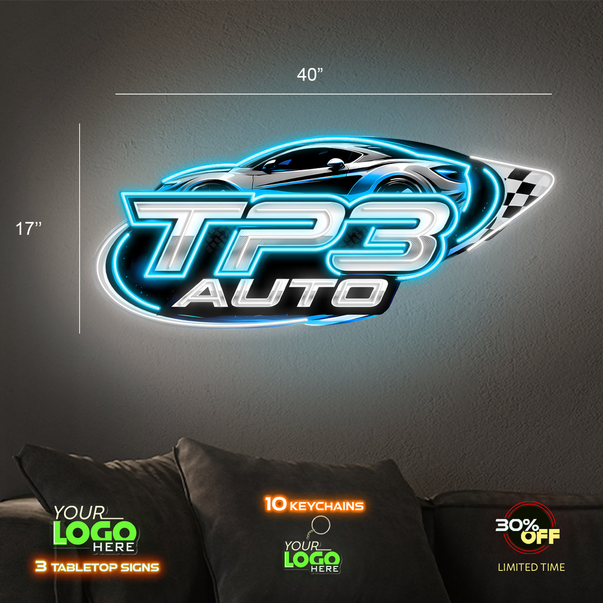 TP3 AUTO  | LED NEON SIGN
