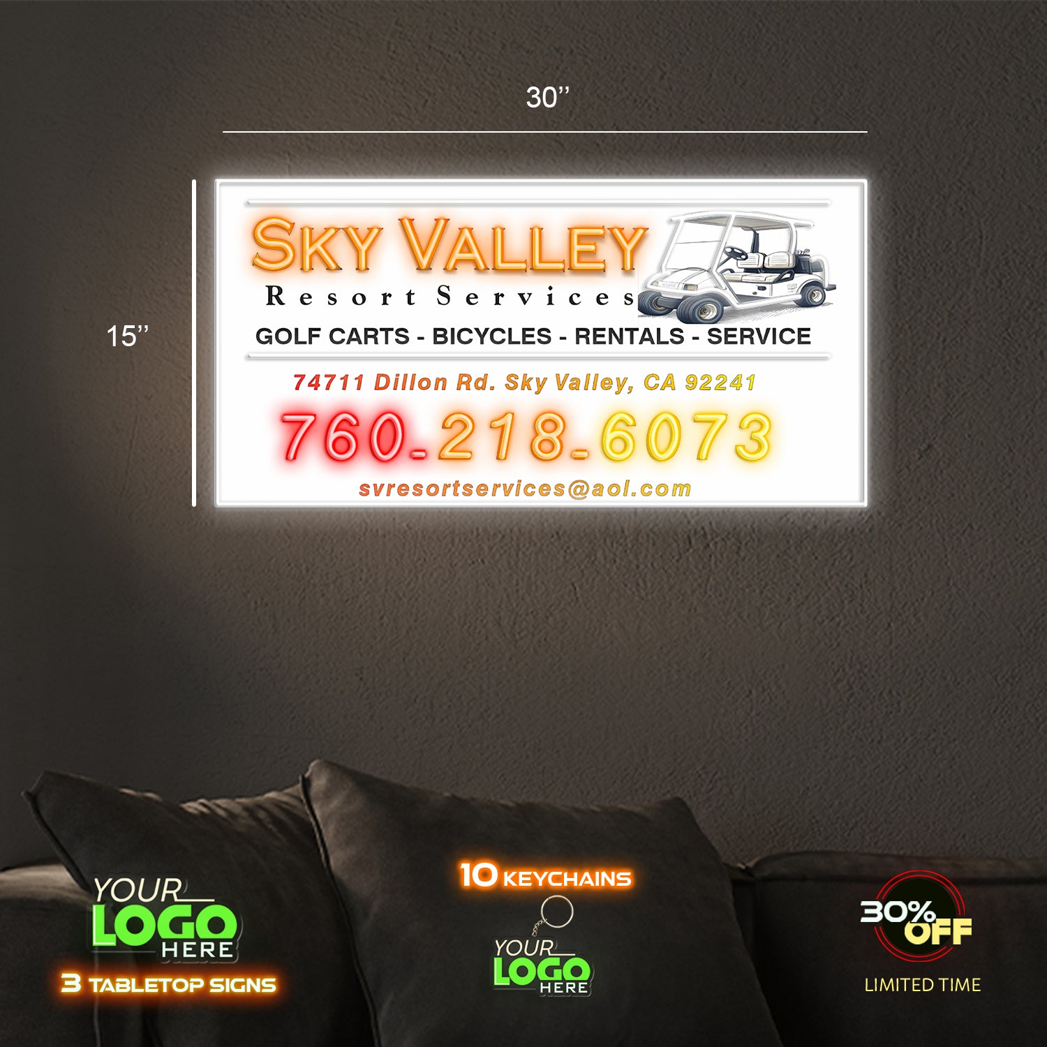 Sky Valley | LED NEON SIGN
