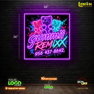 Gummii Remixx | LED NEON SIGN