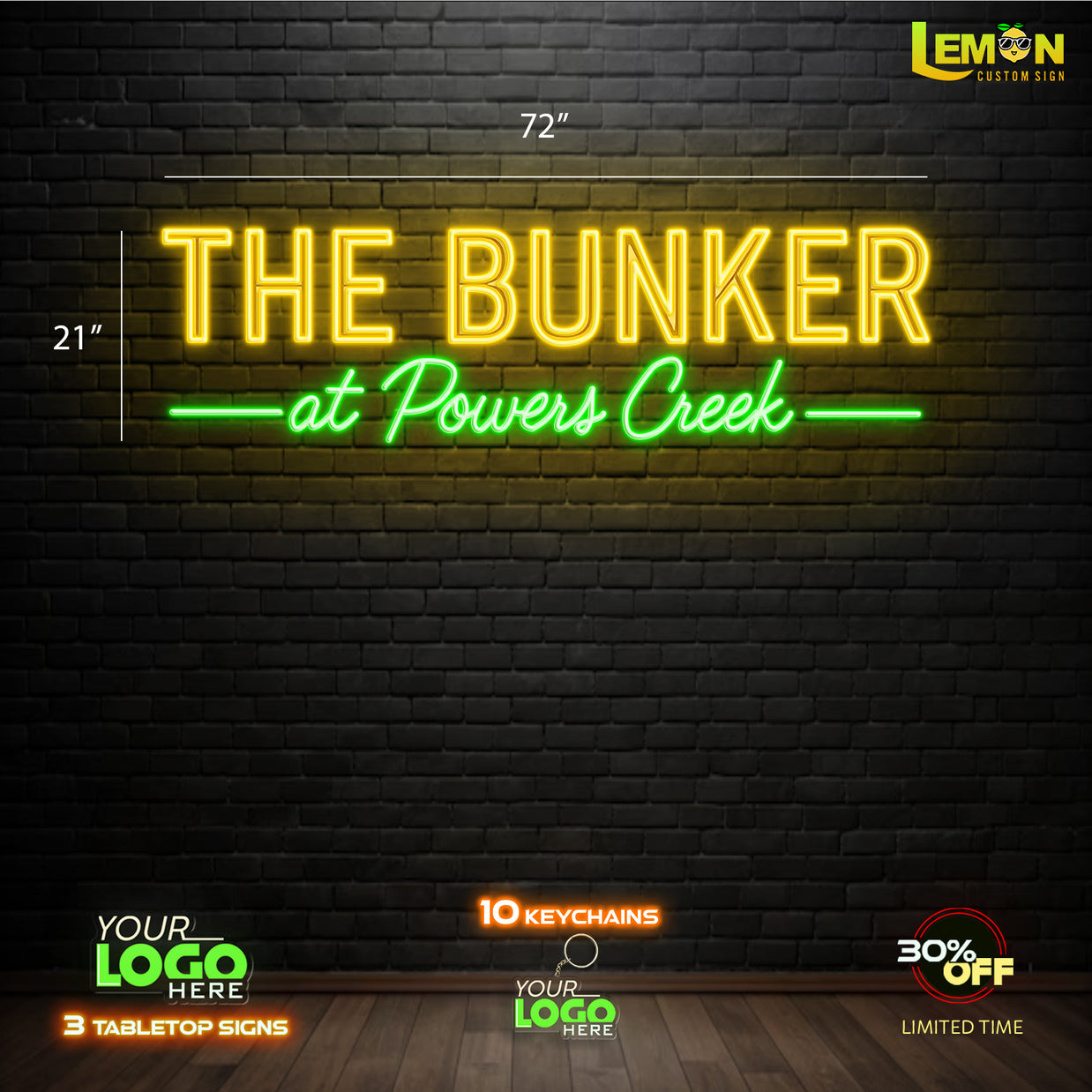 THE BUNKER | LED NEON SIGN