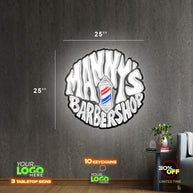 MANNY'S BARBERSHOP | LED NEON SIGN