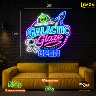 GALACTIC GLAZE  | LED NEON SIGN