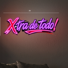 LOLA'S And X-tra de Todo | LED NEON SIGN (3 SIGNS)