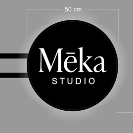 MEKA STUDIO (2 signs) | ILLUMINATED BLADE  SIGN