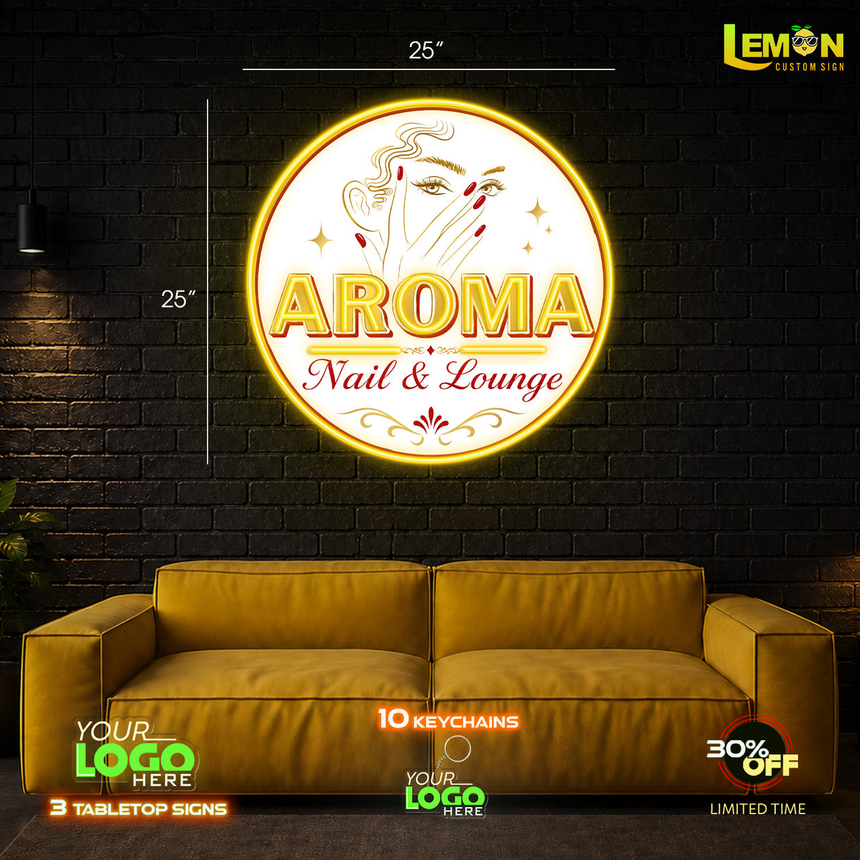 AROMA | LED NEON SIGN