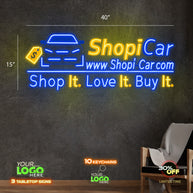 ShopiCar | LED NEON SIGN (4 SIGNS)