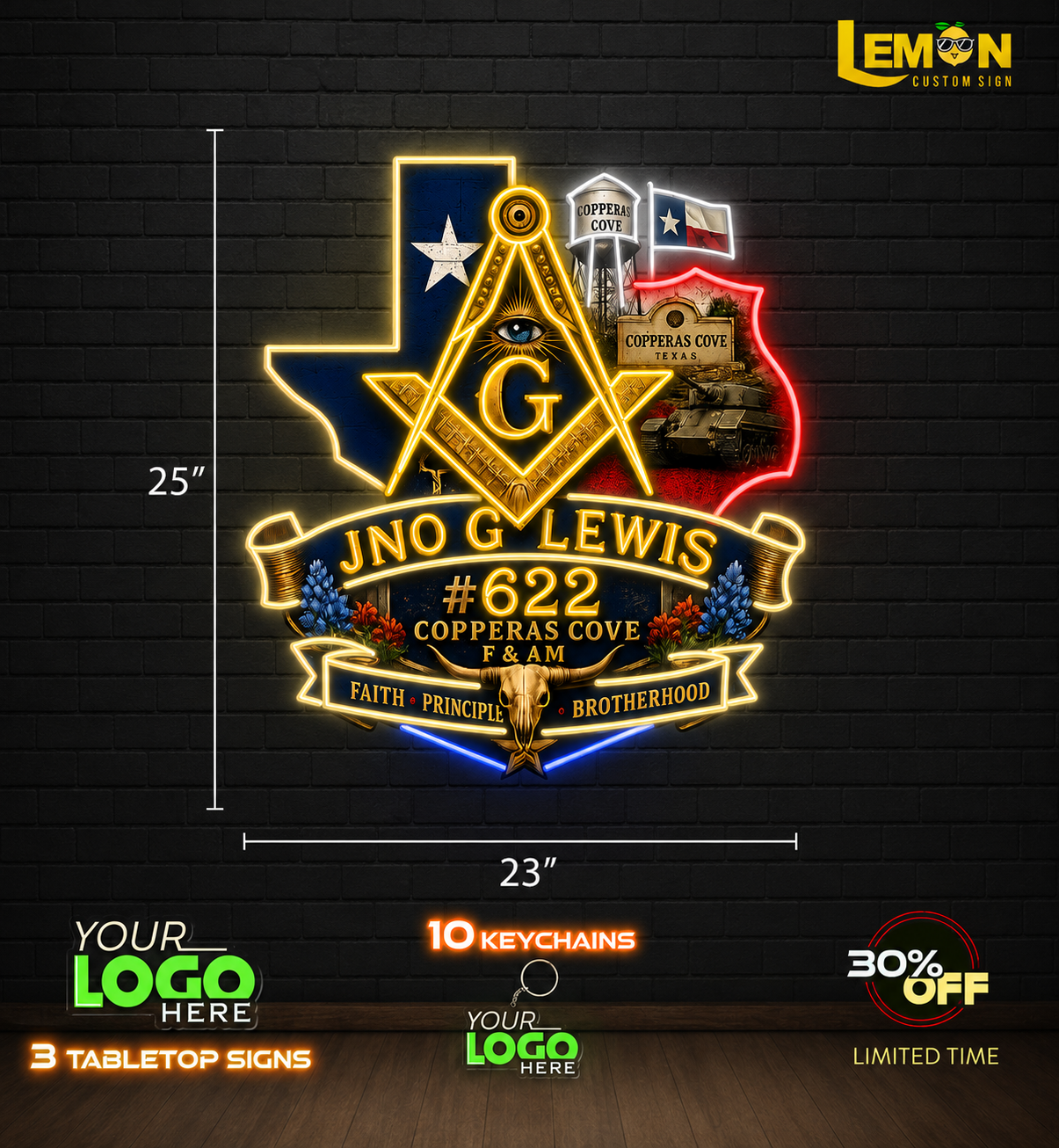 JNO G LEWIS | LED NEON SIGN