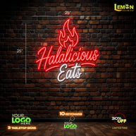 Halalicious Eats | LED NEON SIGN
