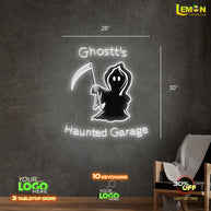 Ghostt's  | LED NEON SIGN (30 inches)