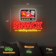 Snack Vending Machine | LED NEON SIGN
