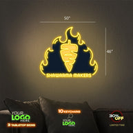 SHAWARMA MAKERS | LED NEON SIGN