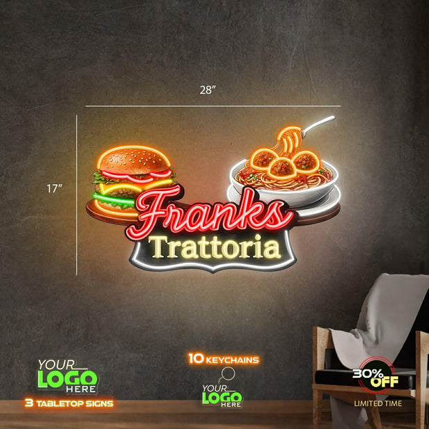 Franks Trattoria | LED NEON SIGN