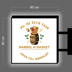 BARREL N BASKET| ILLUMINATED BLADE  SIGN2