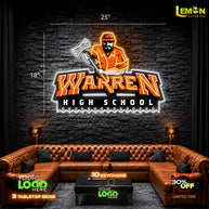 Warren high school |Led Neon Sign