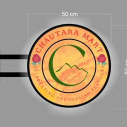 CHAUTARA MART | ILLUMINATED BLADE SIGN