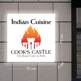 INDIAN CUISINE (2 SIGNS) 70%