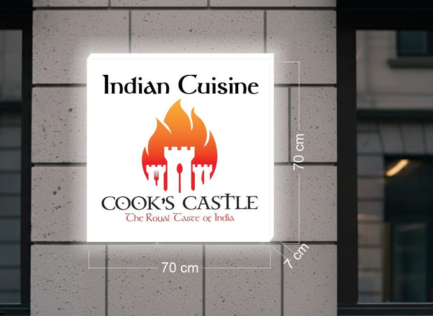INDIAN CUISINE (2 SIGNS) 70%